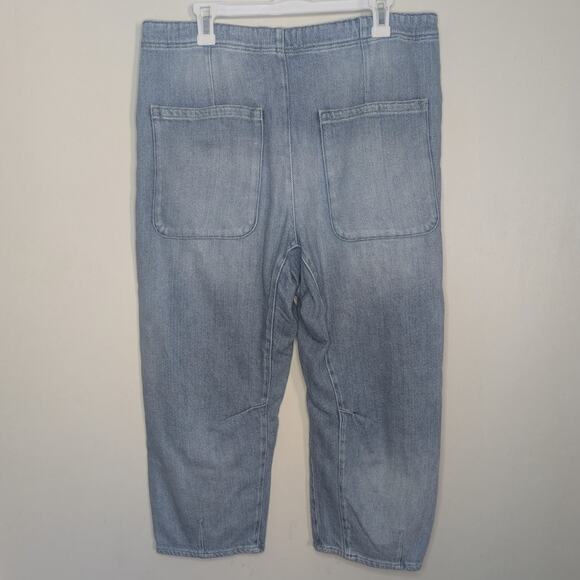 Free People Blue Ankle & Cropped Jeans - Picture 7 of 9